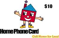 Home Phone Card $10
