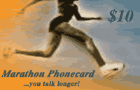 Marathon Phonecard $10