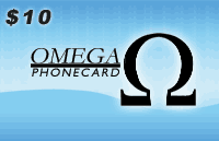 Omega Phone Card $10